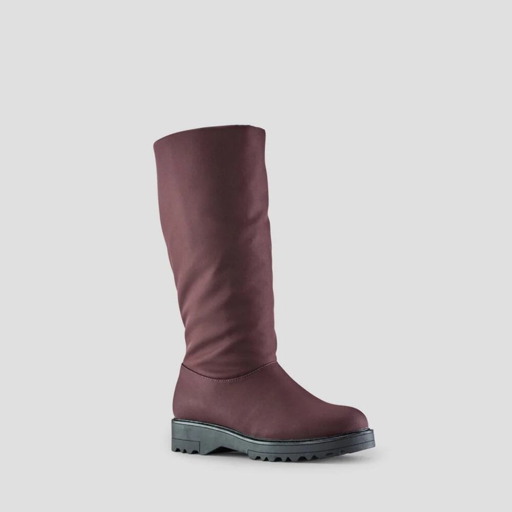 Cougar Gale Recycled Nylon Boot in Burgundy Size 6